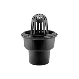 Desagüe Helvex Negro con Cúpula Redonda 208 mm para Retacar