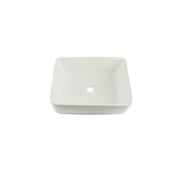 Lavamanos Eva Blanco Bowl Rectangular 480x375 mm