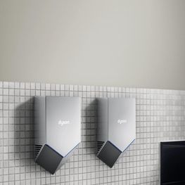 Secador de Manos Dyson Cromo HU02 con Sensor de Corriente