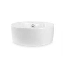 Lavamanos Alba Blanco Bowl Redondo 410 mm