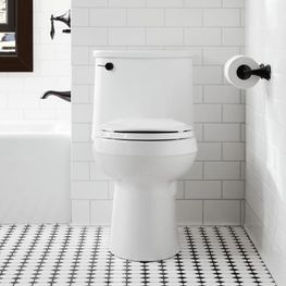 Inodoro Adair Blanco One Piece Elongado 4.8L