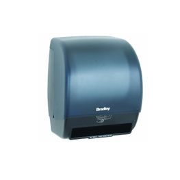 Dispensador Papel Bradley Gris Sensor Pared Batería Plástico