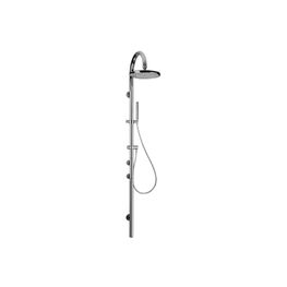Sistema de Ducha Termostático Goccia Cobre con Desviador Automático y Ducha de Mano 306 mm