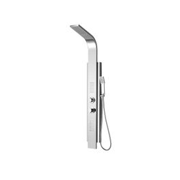 Torre Ducha Annetta Inox Cuadrada Hidromasaje 3 Salidas