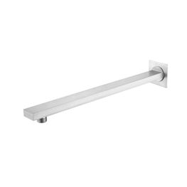 Brazo de Ducha Cuadrado a Pared 380 mm Kubika Cromo
