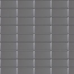 York Biselado Gris Mate 10x20