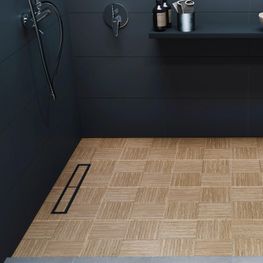 Nature Castaño Madera Marrón 37x37