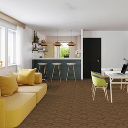 Mukali Caoba Madera Roja Brillante 33x33