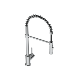 Mezcladora Monomando Cocina Cuello Flexible Laos SemiPro Cromo