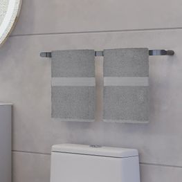 Toallero Barra 600mm Urban Negro Mate