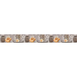 Cenefas Bekon Gris Digital Baño 7.3x20.7 cm