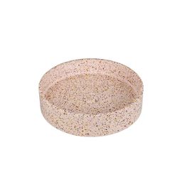 Lavamanos Nápoles Terracota Blanco Rojo Bowl Redondo 425 mm