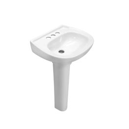 Lavamanos Lucas Blanco Pedestal 355x432 mm