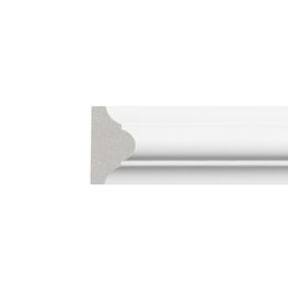 Moldura Blanca Pintable Tradicional 17x40x2900