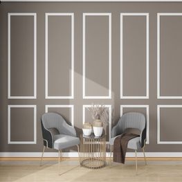 Moldura Blanca Pintable Tradicional 17x40x2900