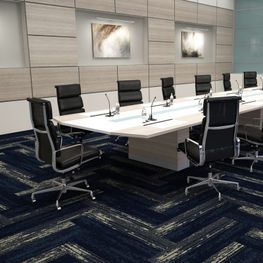 Alfombra Metallic Path Cadet Blaze 30.5x91.5