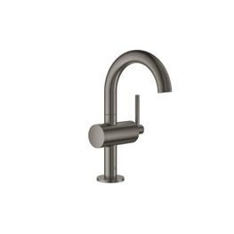 Grifo Lavabo Atrio Grafito Caño Medio Monomando con Desagüe