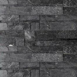 Fachaleta Wall Stone Negra 15x60 Caja