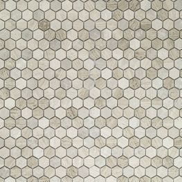Mosaico Hexagonal Petra Beige 29.3x30.5 cm Caja