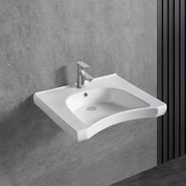 Lavamanos Kappa ADA Blanco de Colgar con Kit de Instalación