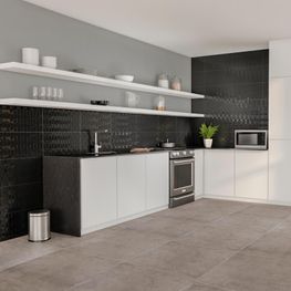 Mos Nero Negro 30x60