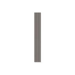 Wall Panel 3D AGT Nature Rollers Dark Grey 100x2800 mm