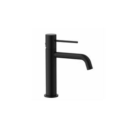 Grifería Lavabo Slim Negro Mate Caño Bajo Monomando