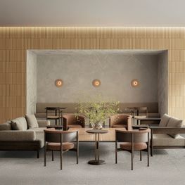 Japandi Kaizen Natural Mate 26x28.6 cm