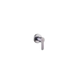 Mezcladora de Ducha Home II Satin Inox Monomando Empotrada Llave Sencilla